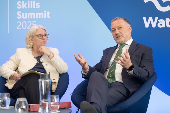 Skills summit Ruth Kelly and Steve Reed